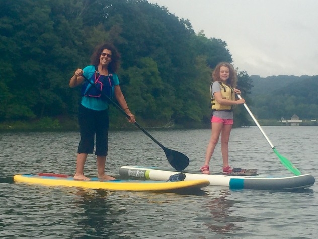 Stand up paddleboarding