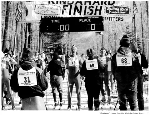 Kind-a-hard race start photo