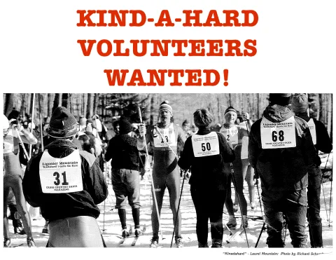 Volunteers wanted sign